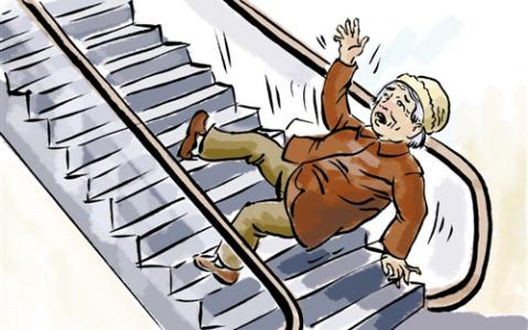 老人摔倒自救方法,老人摔倒后有多危险千万别急着扶