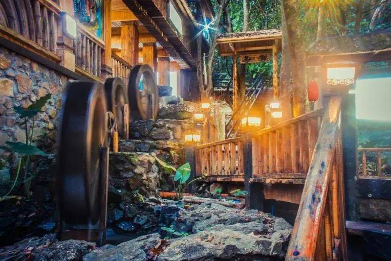 九州驿站英德天门沟树屋住宿价格,清远天门沟九州驿站