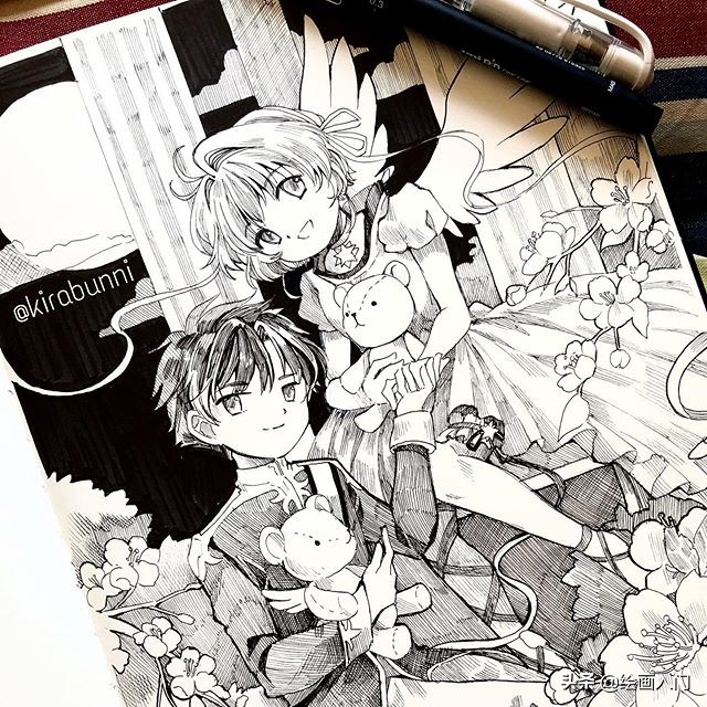 好看的动漫同人本,好看治愈系动漫插画