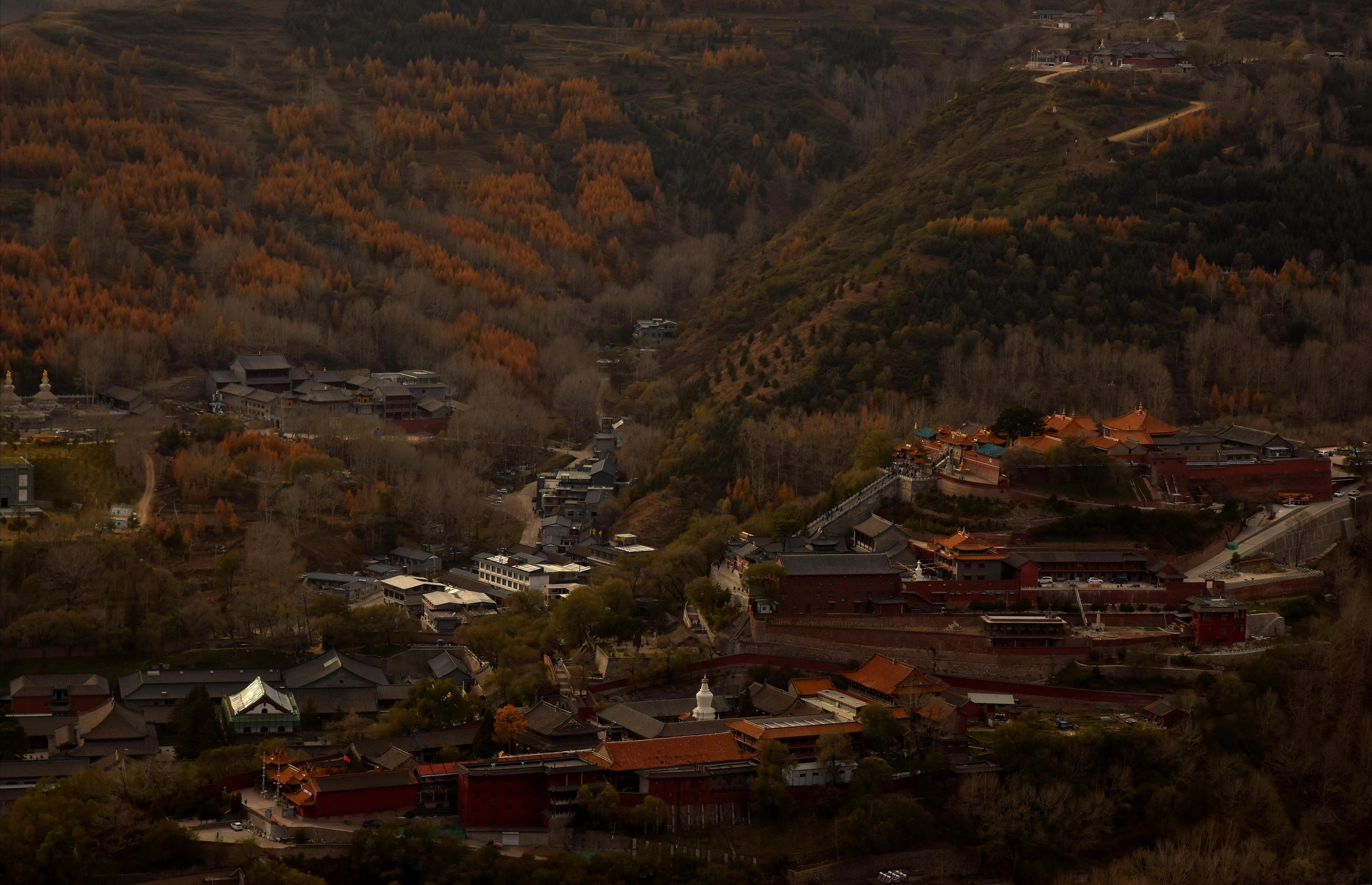 山西自由行五台山,山西五台山寺院