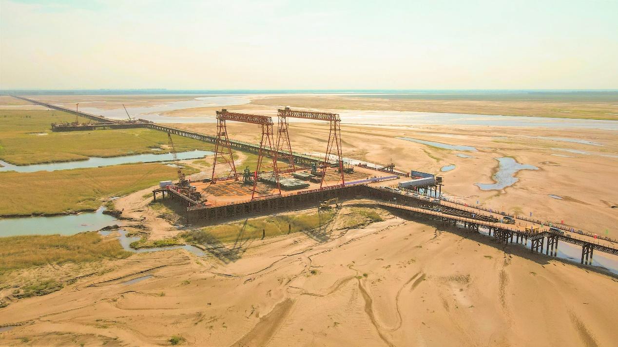安罗高速黄河大桥建造视频,安罗高速黄河大桥项目在什么位置