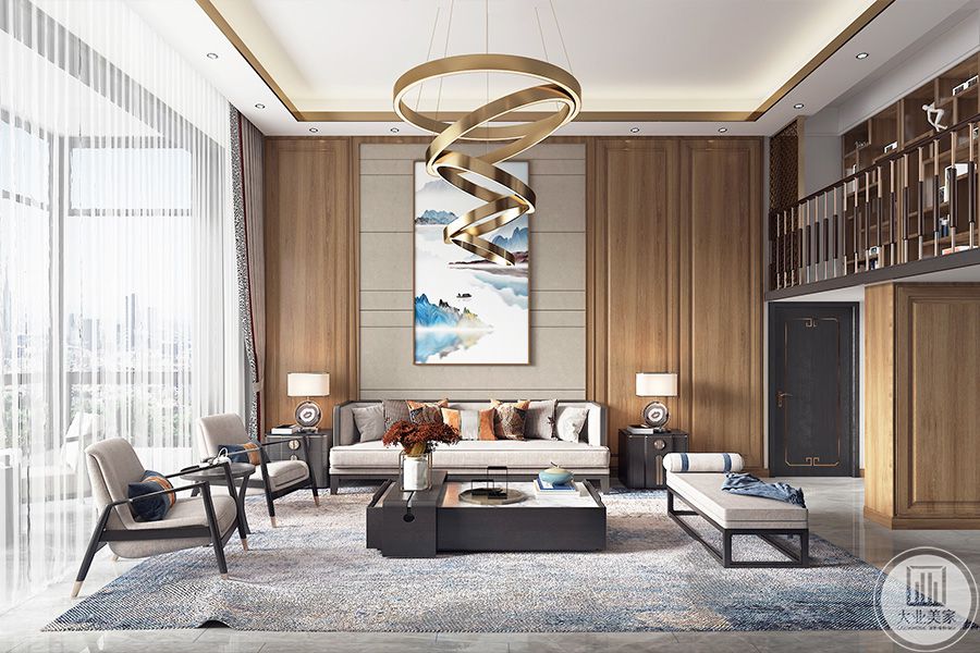 客厅中间较空用什么装饰一下较好,客厅大怎么装修布置好看