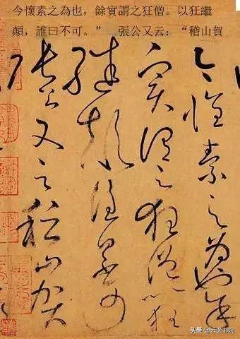 怀素自叙帖高清全文,怀素自叙帖完整版讲解视频