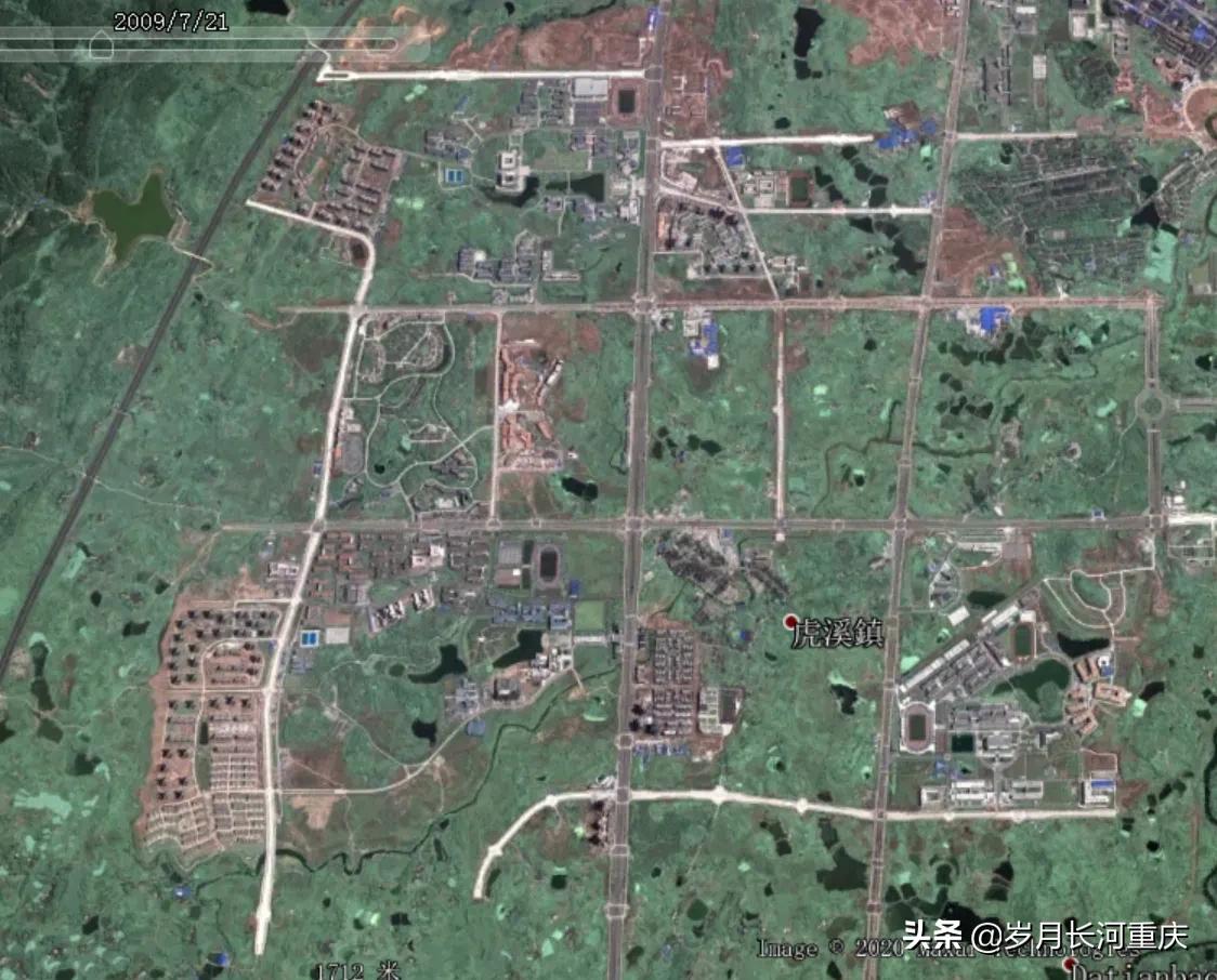 重庆大学城变化最大的地方,重庆大学城10年前与10年后的对比