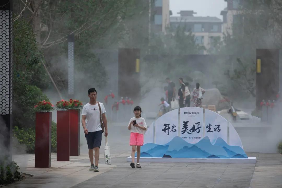 正能量楼盘效果图,效果图与实景一致的楼盘