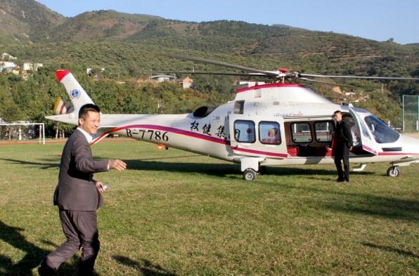 权健老总座驾,权健老板直升机