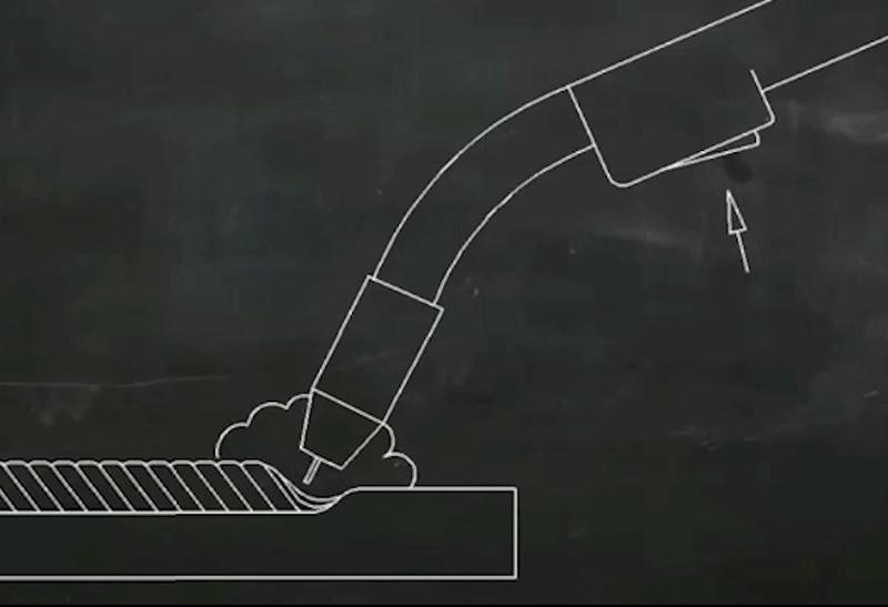 二保焊气流量大焊接电弧不稳,无气二保焊气孔飞溅
