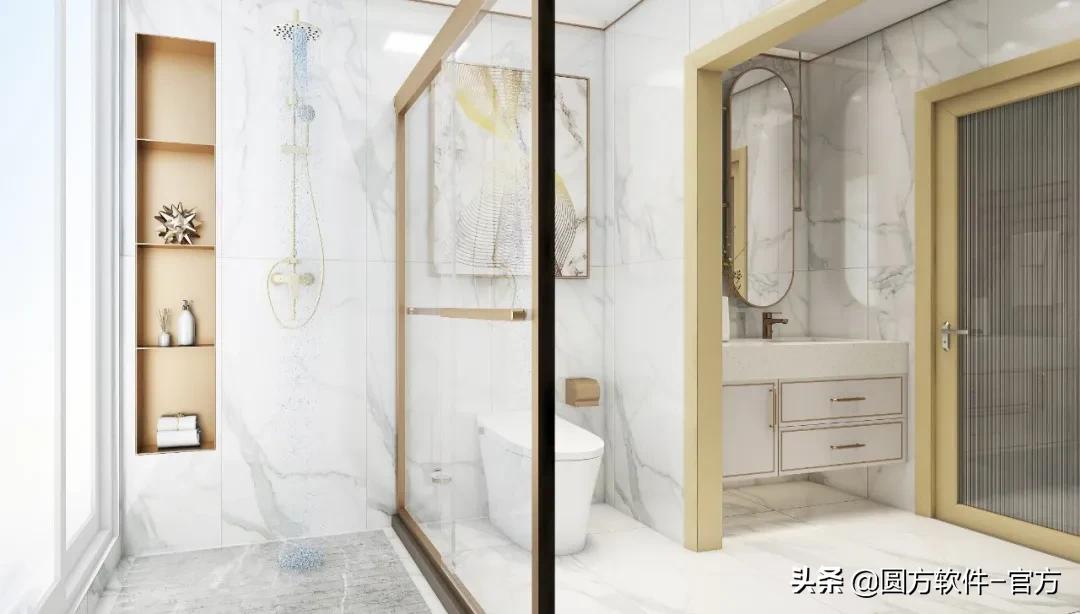 这才是卫浴该有的样子,这才是白月光