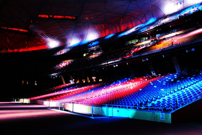 2019年鸟巢国庆灯光秀,鸟巢夜光系列