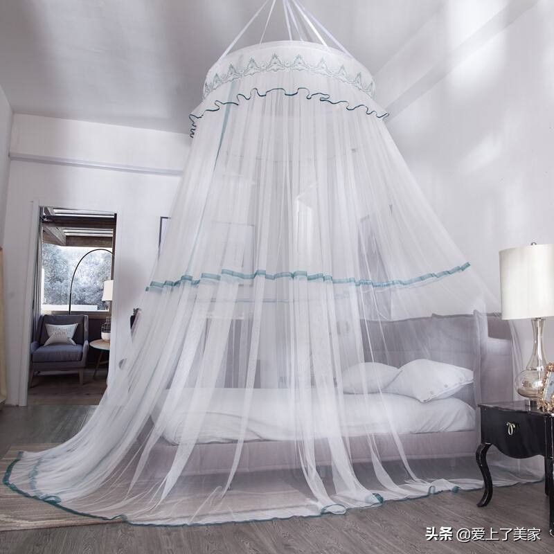 床幔怎么装好看,床幔怎么安装固定更大气