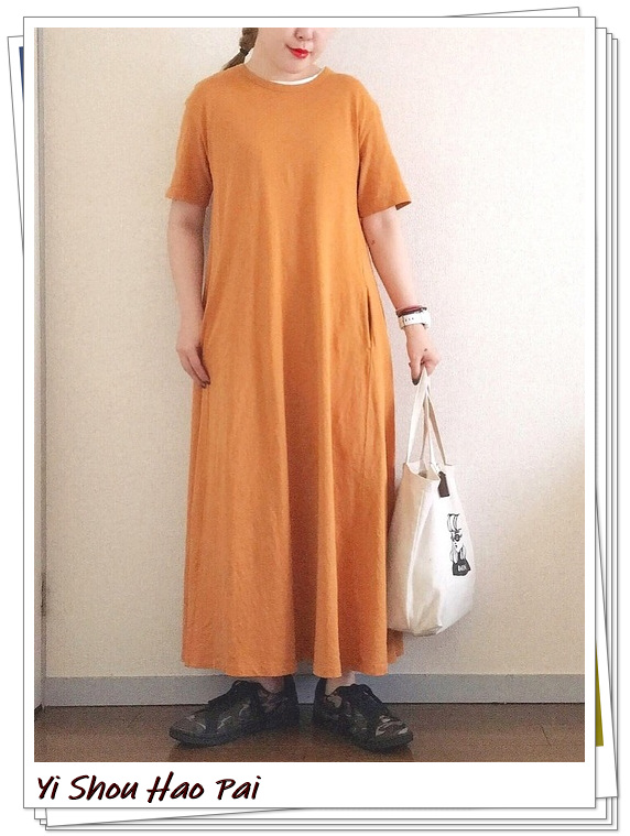 GU的平价连衣裙也很好穿，看看日本女人怎么避免穿出廉价感