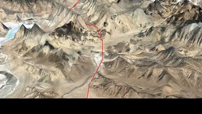 318国道最险的道路,318国道最危险路线实拍