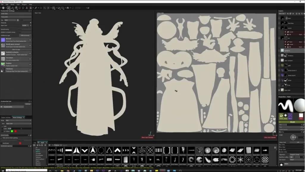 supergiant画师,游戏人物3d建模怎么做