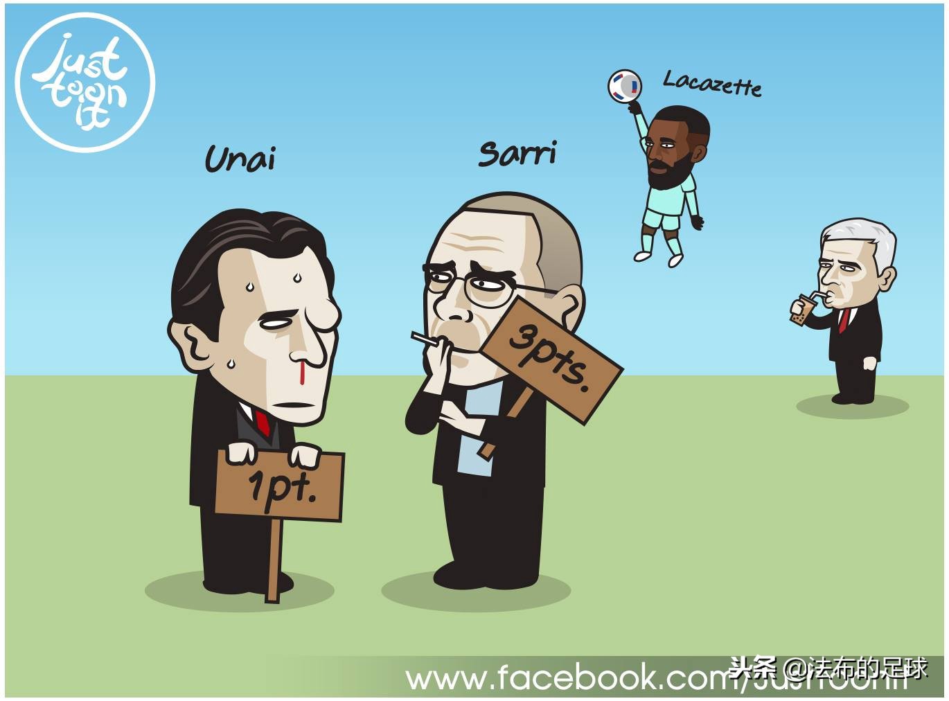 国外也有段子手:看球,练的就是心脏!