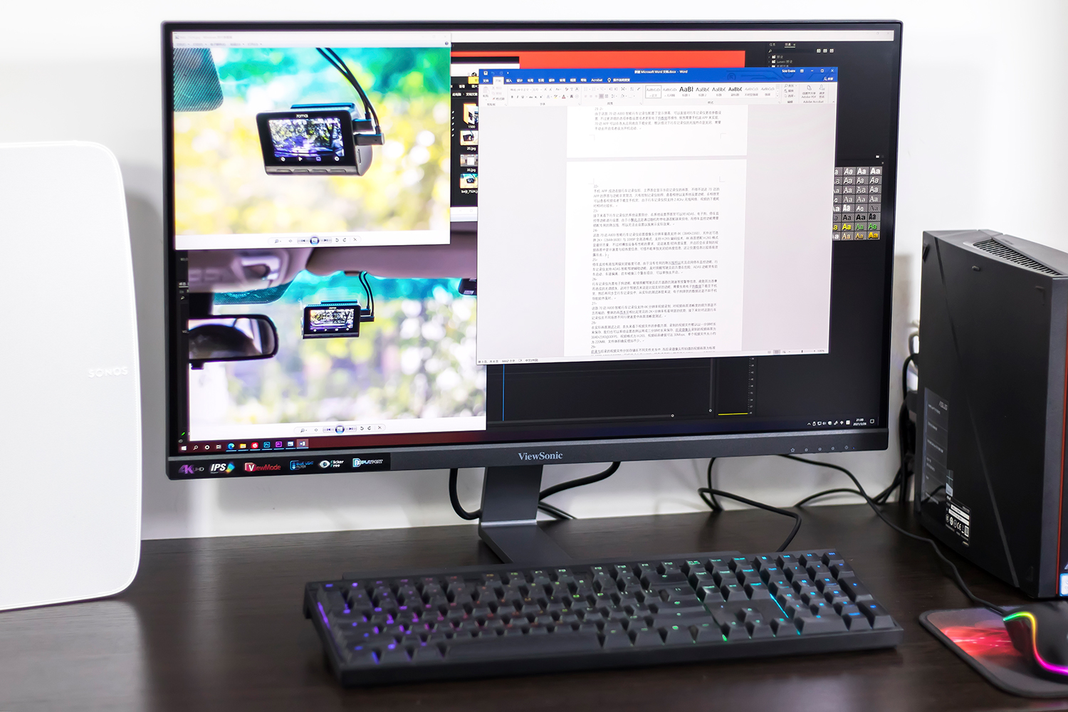 优派vx2771-4k-hd,优派vp2768a专业显示器评测