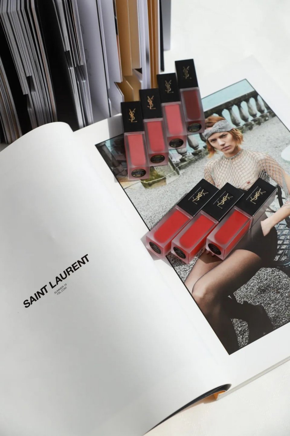 断货王色号口红,试色大牌ysl416