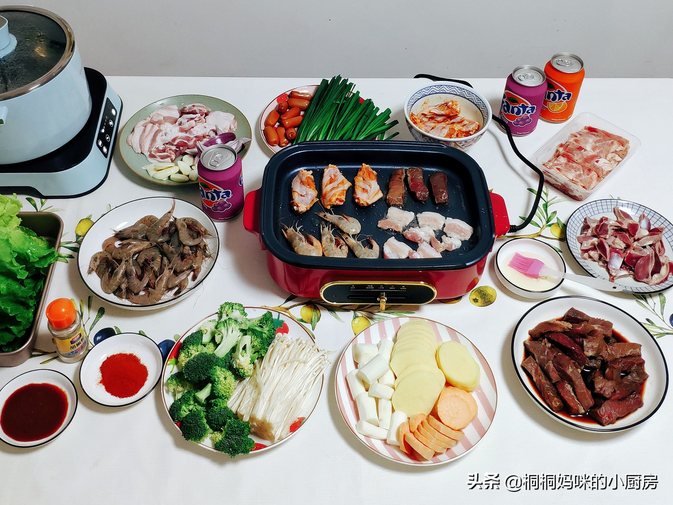 周末尽情享受美食烧烤,周末在家烧烤好吃又好玩