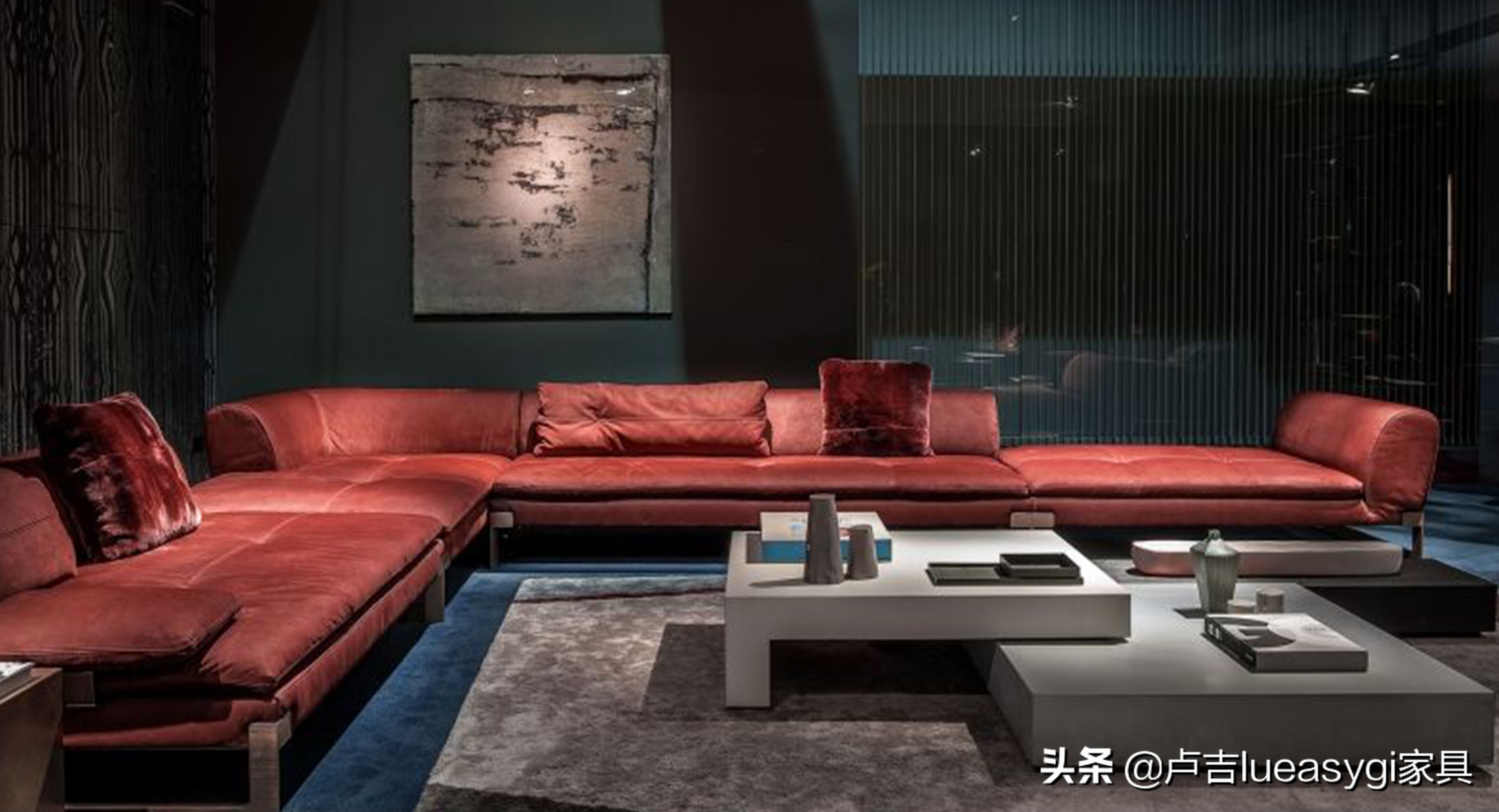 2021最火设计感轻奢沙发,高端意式极简风格沙发