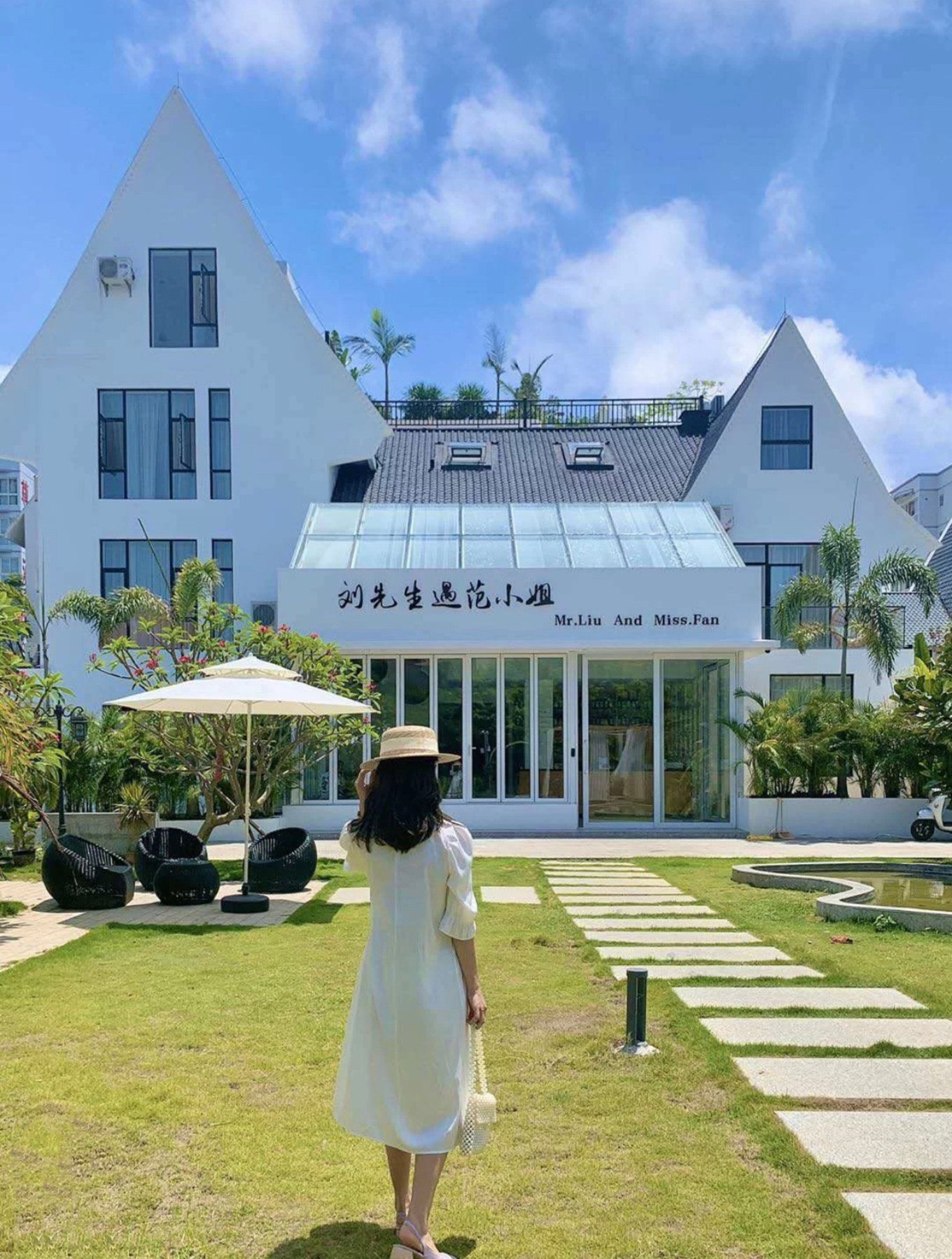 涠洲岛小众拍照庭院,涠洲岛小众看日落