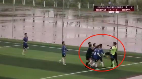 足坛激烈冲突场面,足坛火爆冲突名场面