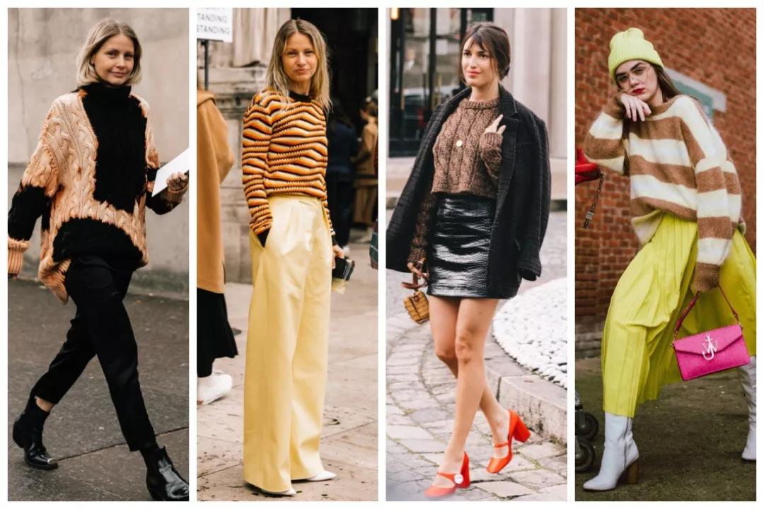 刘雯拉链毛衣哪个牌子好看,刘雯穿的熊图案毛衣