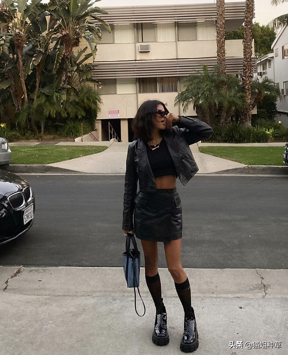 什么皮质的皮衣穿着好看,皮衣如何穿搭秋冬