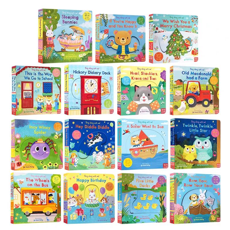 英文绘本推荐经典儿歌,英语早教启蒙经典英语儿歌30首
