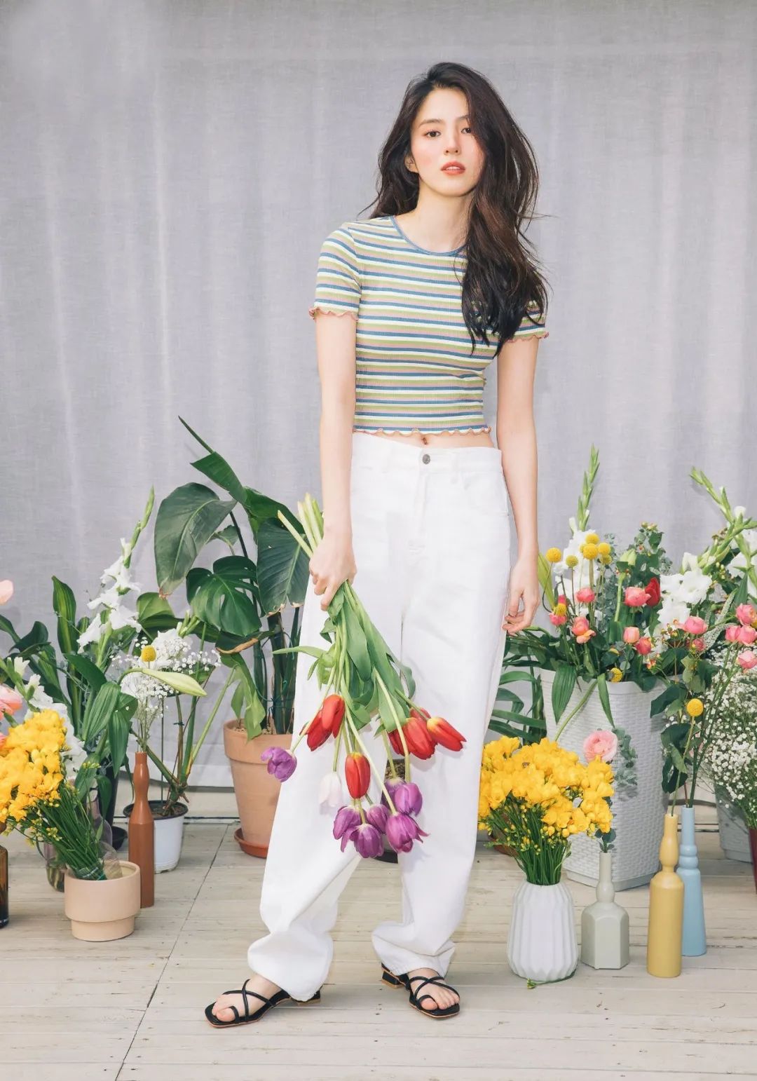 韩素希的穿搭,韩素希中性穿搭