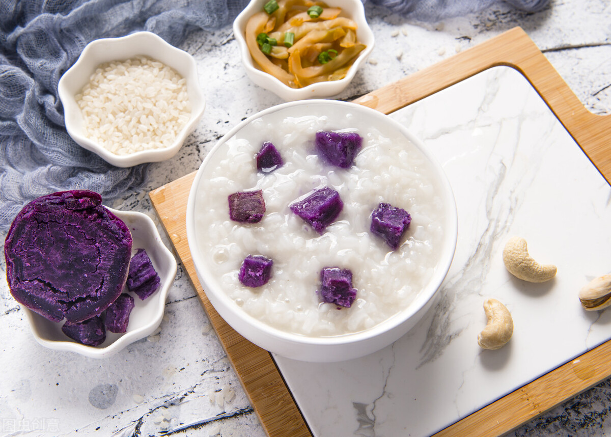 壹健康经验:紫薯煮粥是蓝绿色能吃吗?怎么防止紫薯粥变蓝色