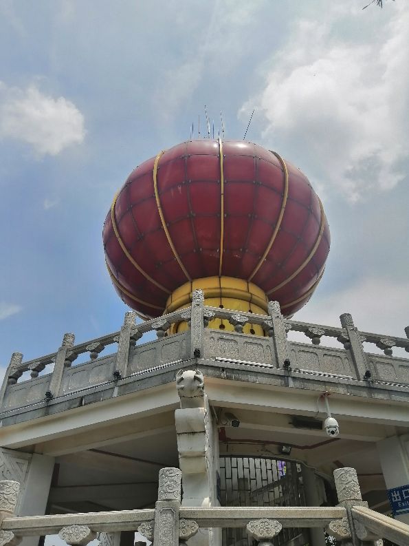 东莞旗峰公园掠影,东莞旗峰公园大体俯视图片