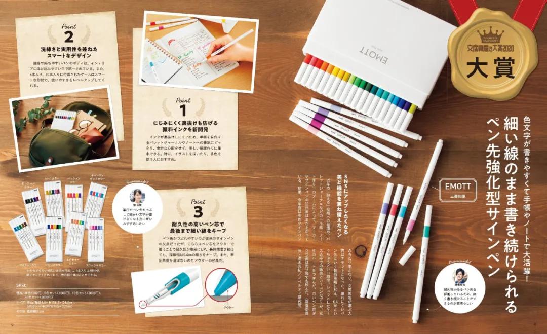2021日本文具大赏排名,2020年日本文具大赏第一名链接