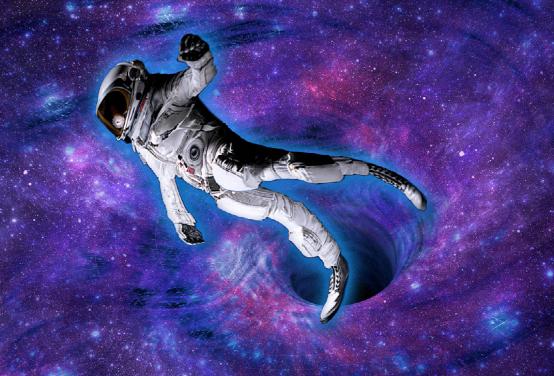 当你掉进黑洞如何自救,掉入黑洞会发生什么