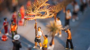 香港微缩模型,香港艺术家微缩模型