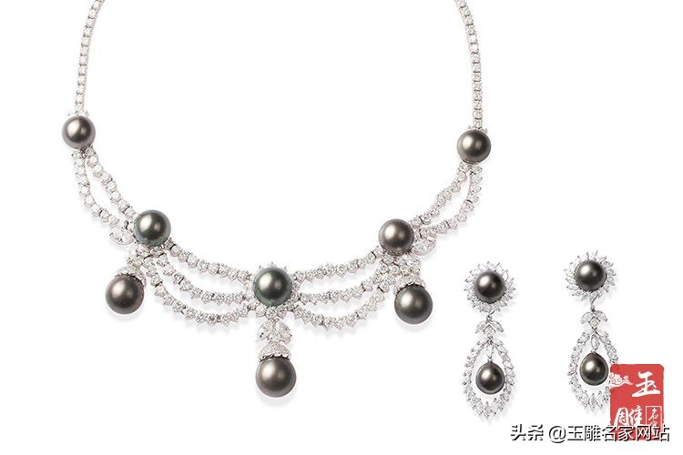 18k珍珠项链的寓意和象征,大溪地黑珍珠和南珠黑珍珠项链