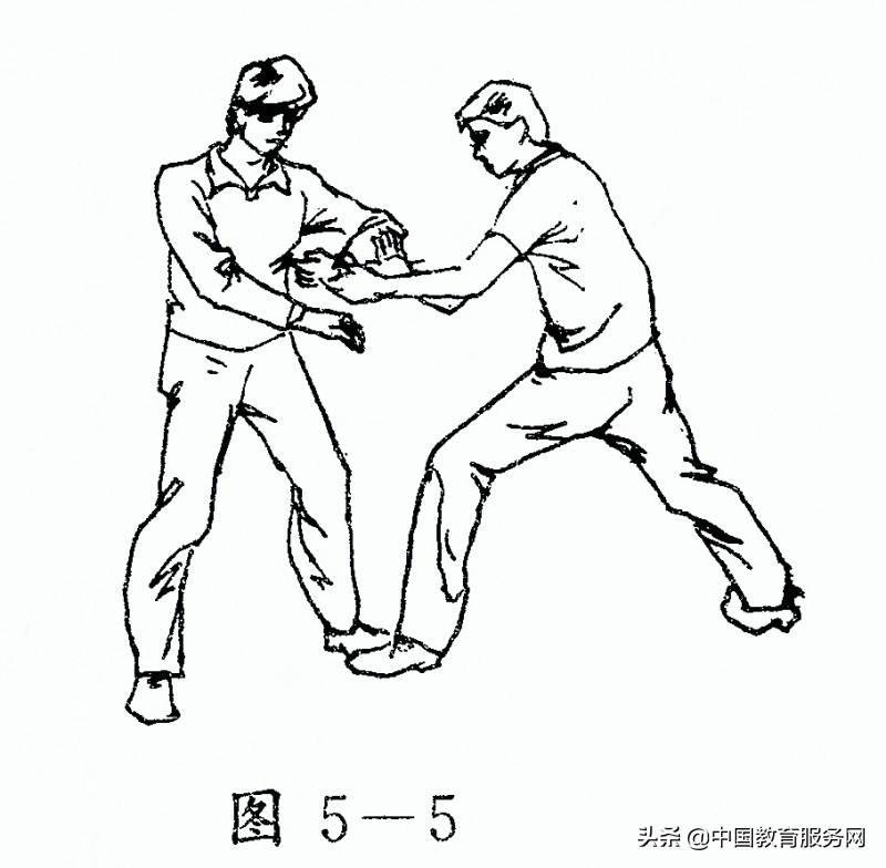 先发制人招数,击肘技巧