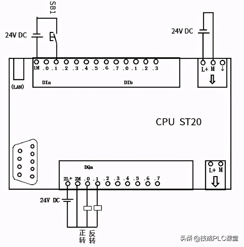 用定时开关控制三相电机正反转,自动定时正反转电机控制器