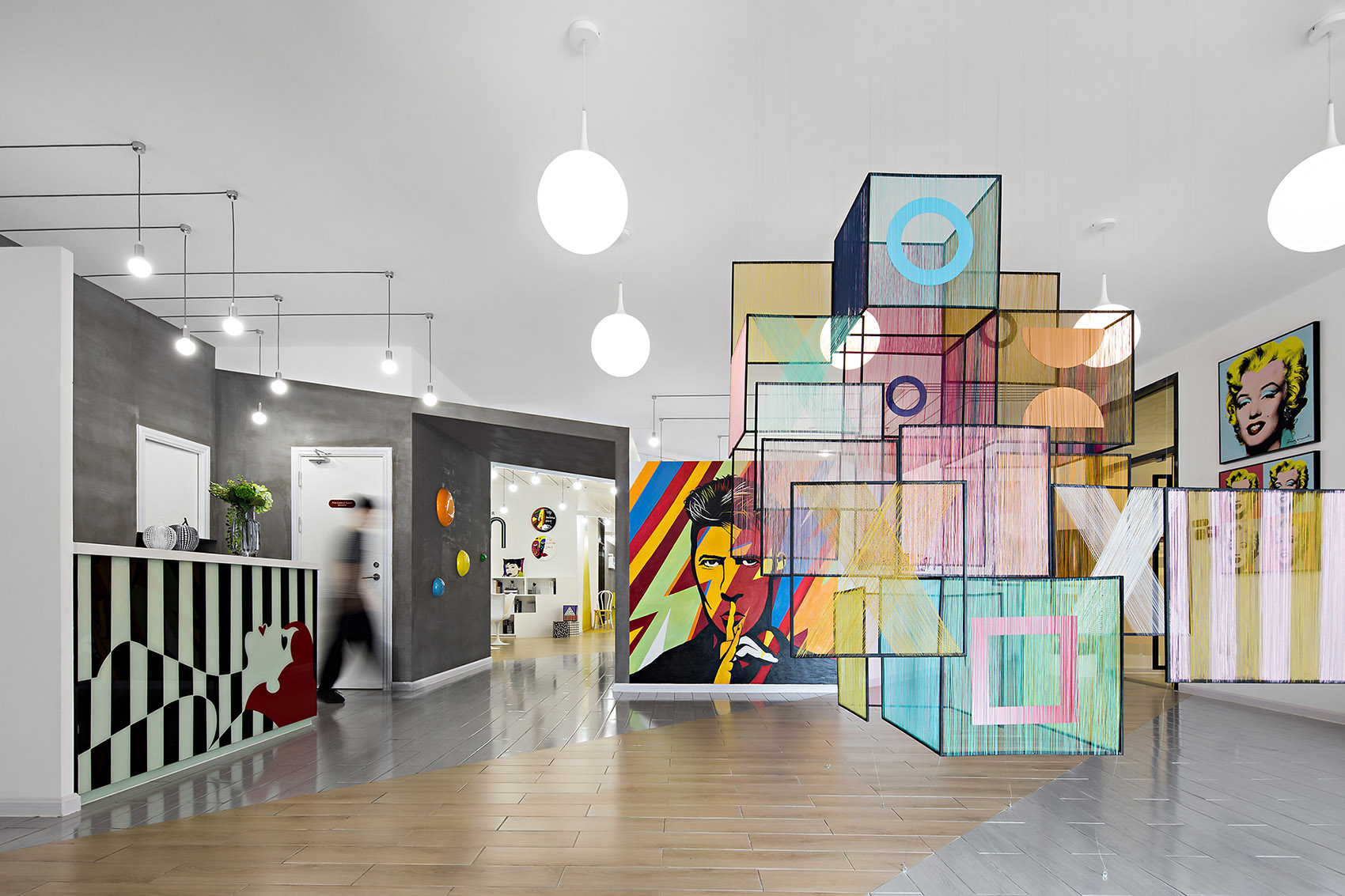 深圳湾流国际共享社区华天社区，青年公寓里的一场艺术狂欢