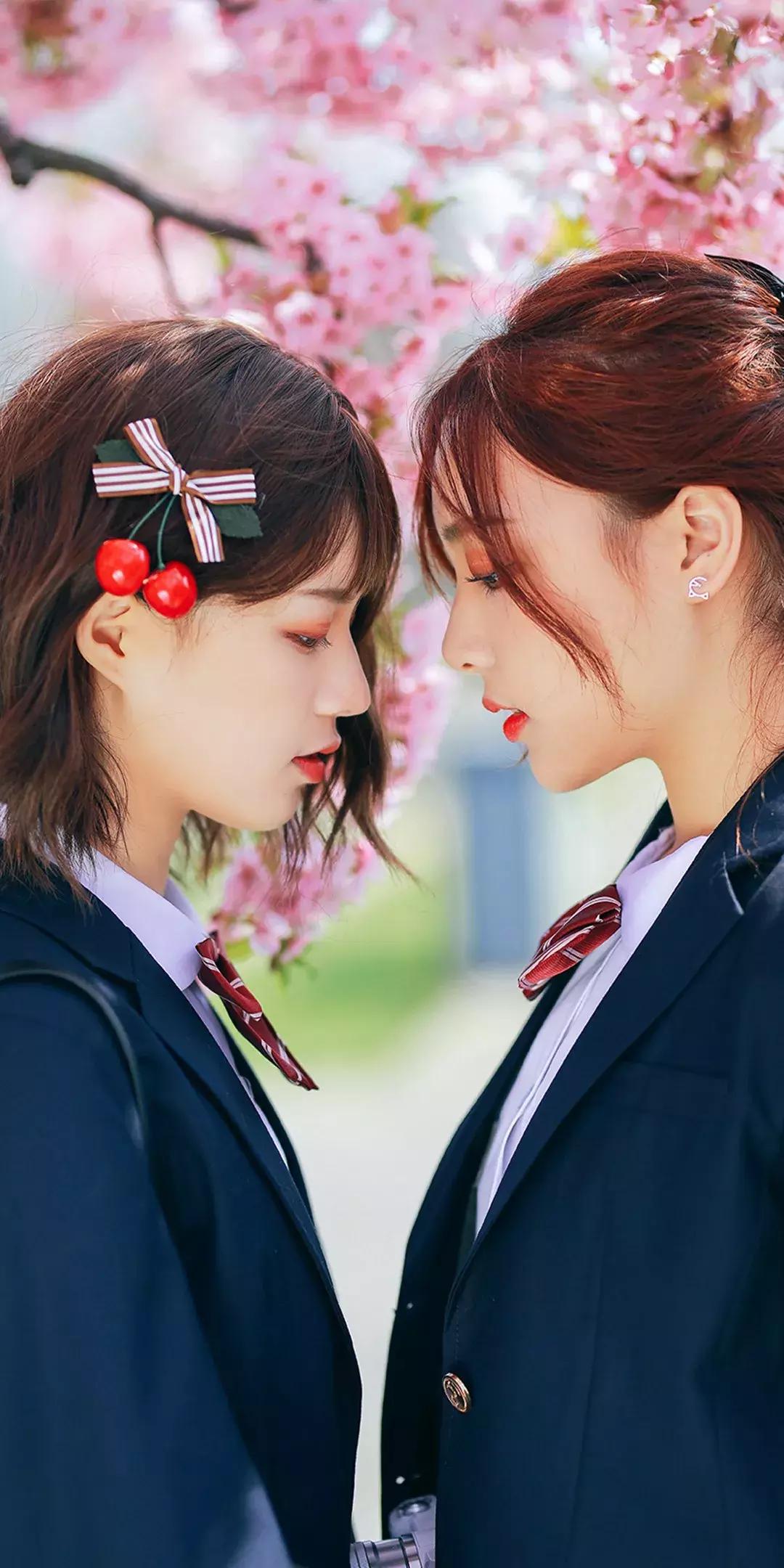 多人黑色jk制服照片壁纸,jk制服女生壁纸高清