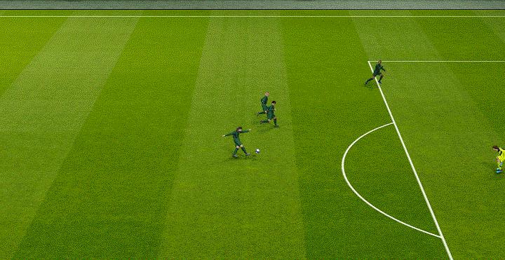 实况足球2020精准射门,实况足球运动战落叶球射门教学