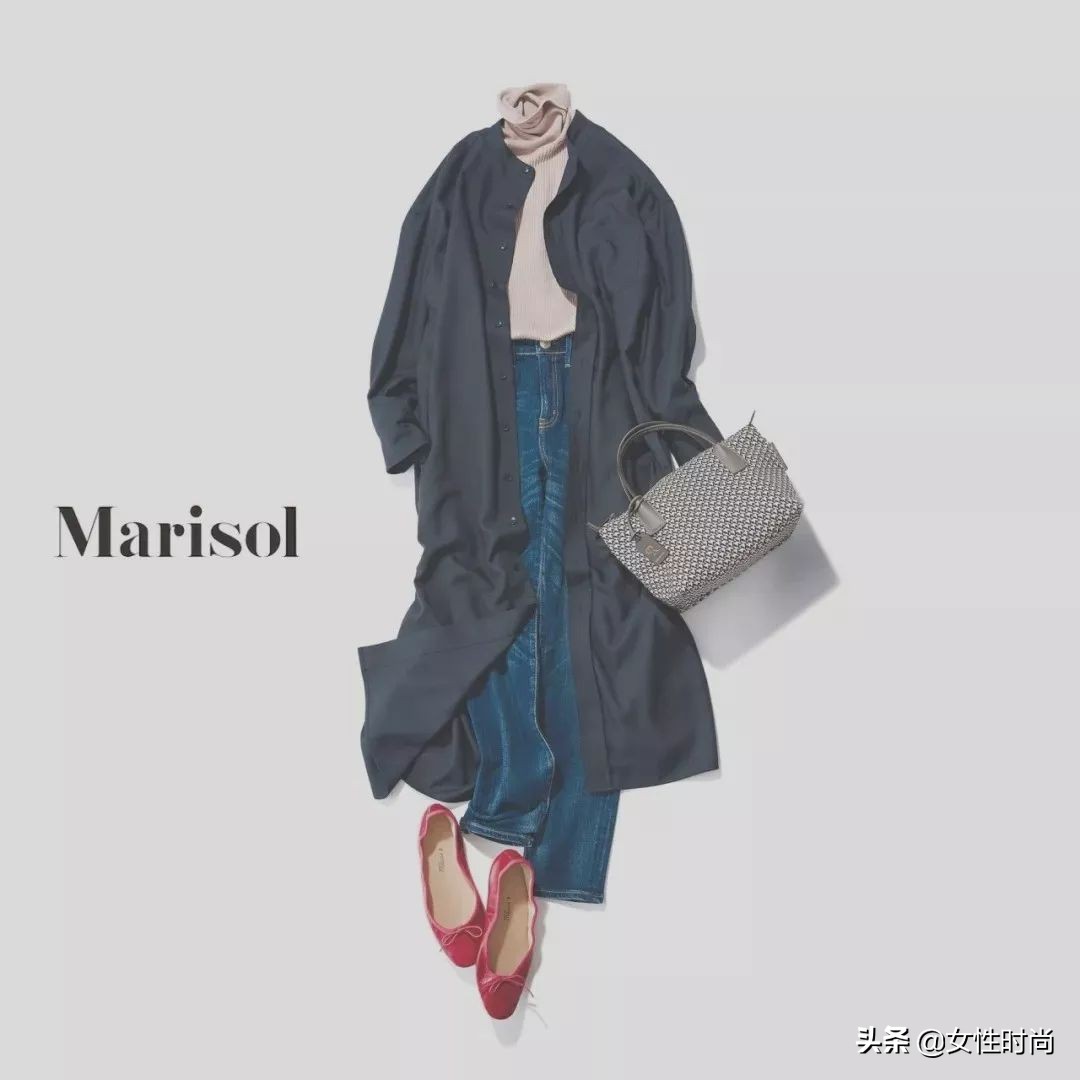 适合日常穿搭看的时尚杂志,日本小众女士秋季穿搭