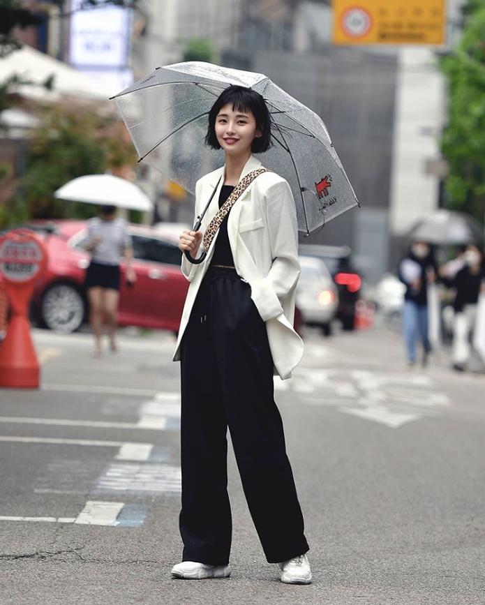 韩国的西装穿搭,韩国女生冬季西装穿搭