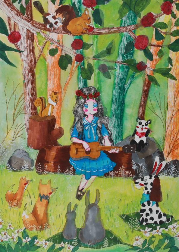 儿童节作品简单又好看,世界上独一无二的六一儿童节作品