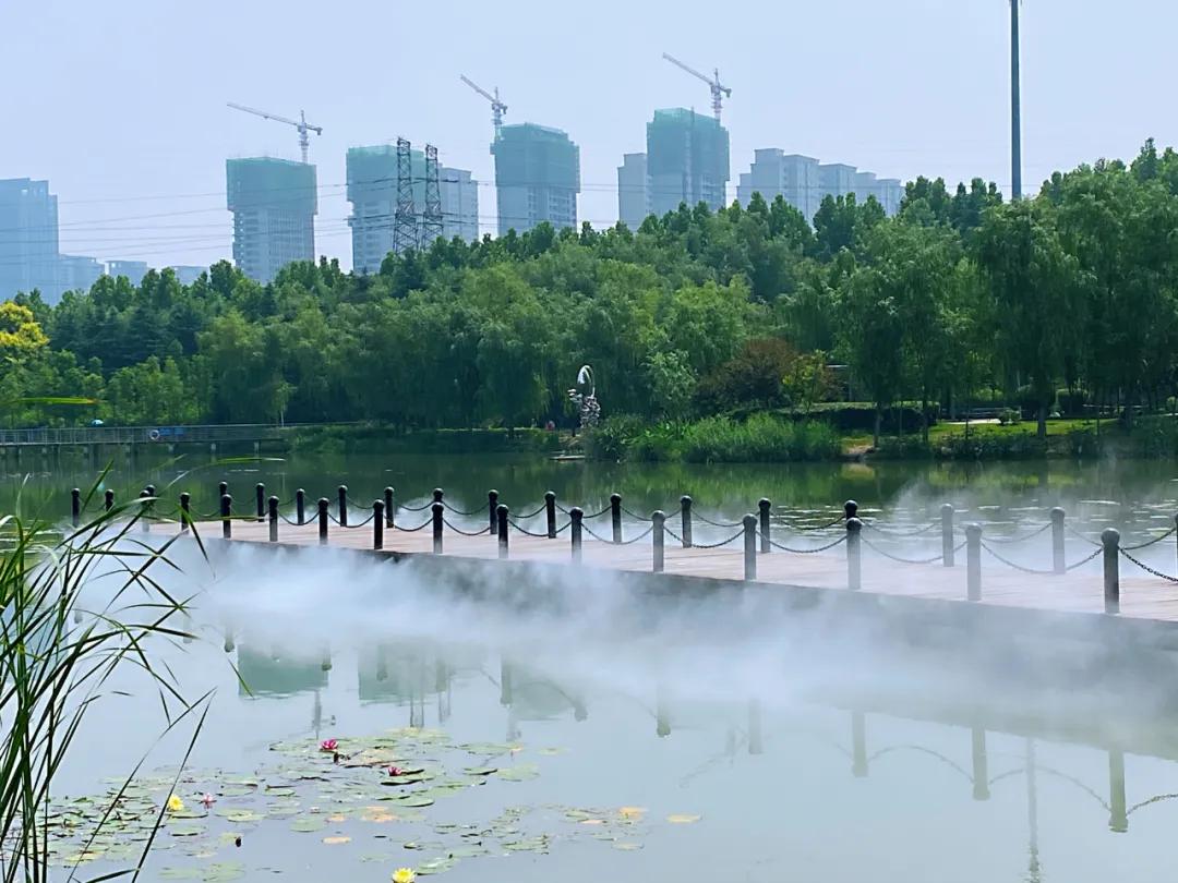 打卡郑州雕塑公园！在这里去感受人与自然，遇见不一样的郑州