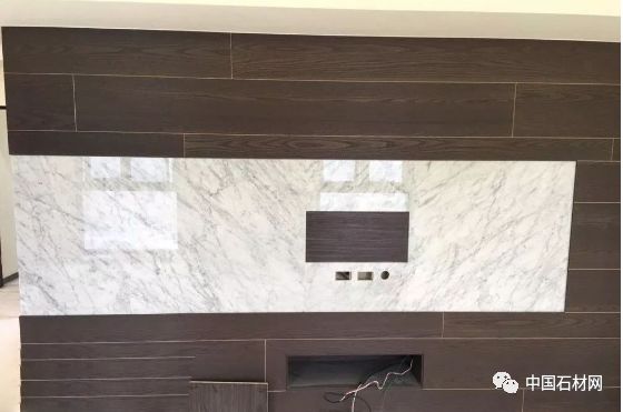 真是浪费，100多万的爵士白大理石装成这样，还好我不是业主