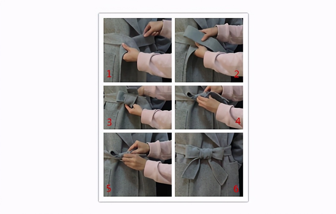 怎么结大衣蝴蝶结最简单的方法,大衣后面的蝴蝶结怎么系教程