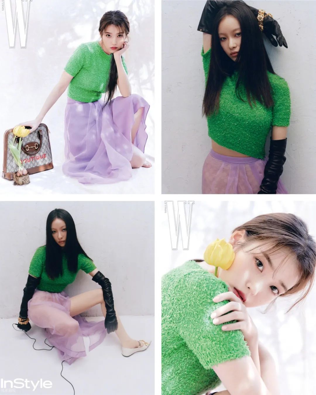 中韩女星撞衫只有林允儿能赢,中韩顶级仙女刘亦菲和孙艺珍撞衫