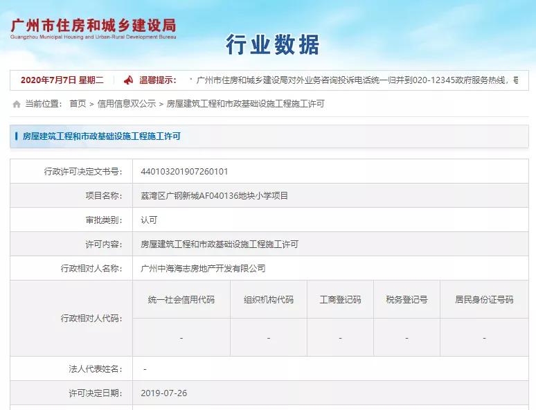 荔湾欢呼！5700多个学位上线！广钢、大坦沙再迎重磅学校