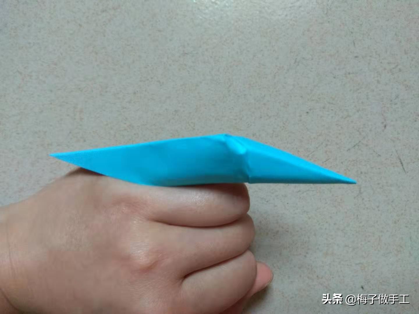 套娃手工折纸教程立体折纸,儿童夹子爪子怎么折纸教程