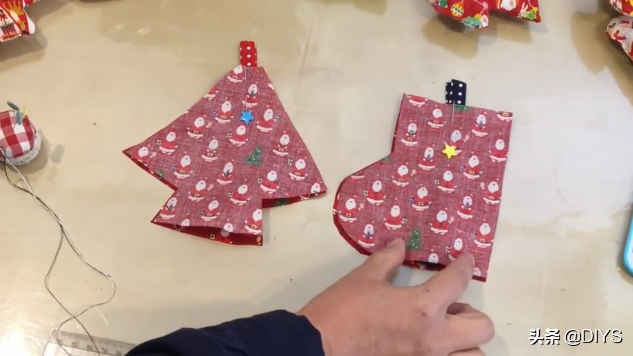 新年礼物手工缝制,手工制作缝纫袋教程