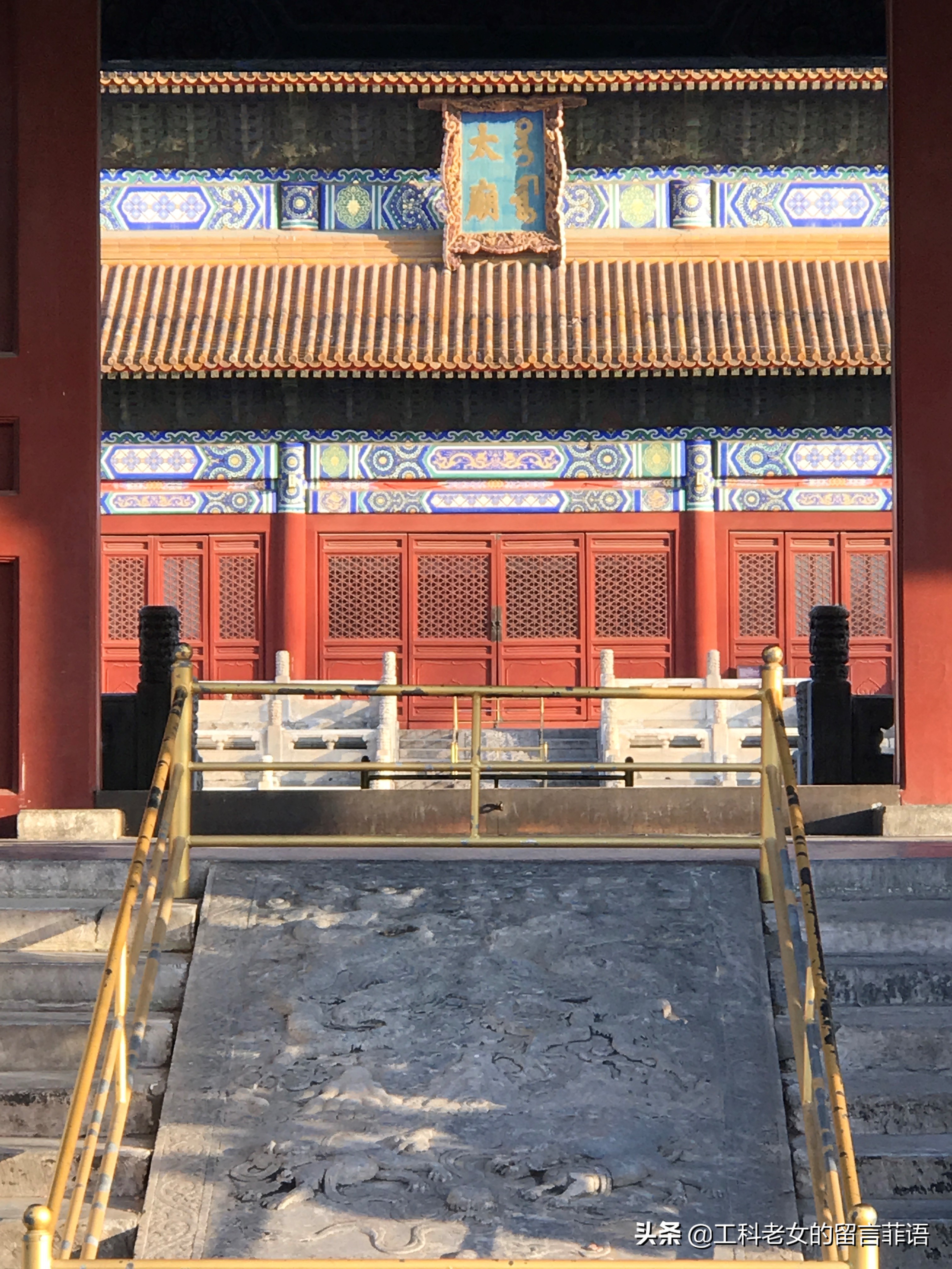 太庙大殿金丝楠木,北京太庙金丝楠木大殿视频素材